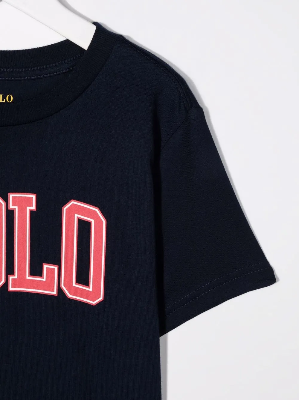 Polo Ralph Lauren Logo-print Cotton T-shirt In 蓝色