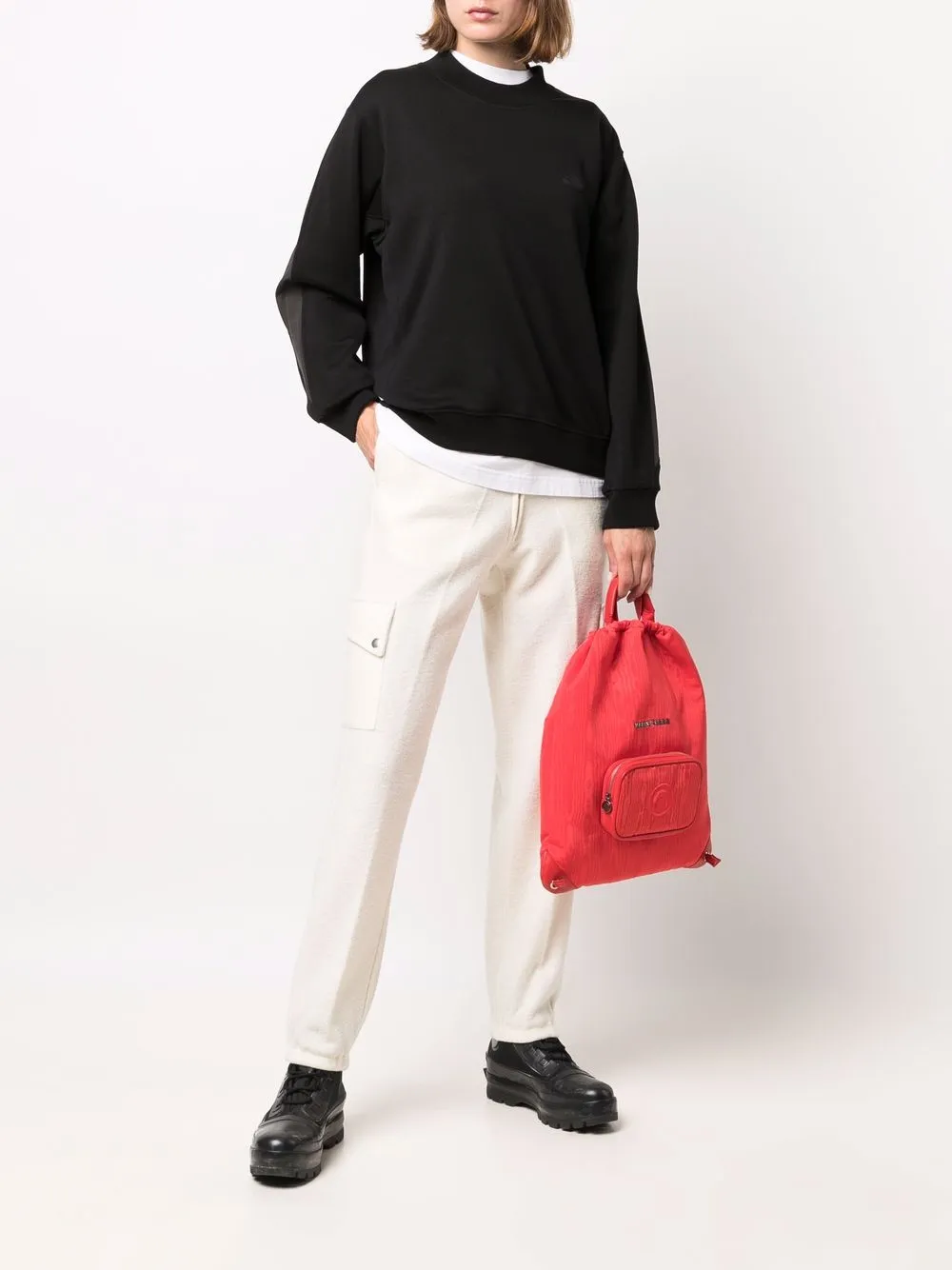 фото Jil sander зауженные брюки с завышенной талией