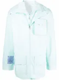 MCQ multi-pocket hooded jacket - Blue