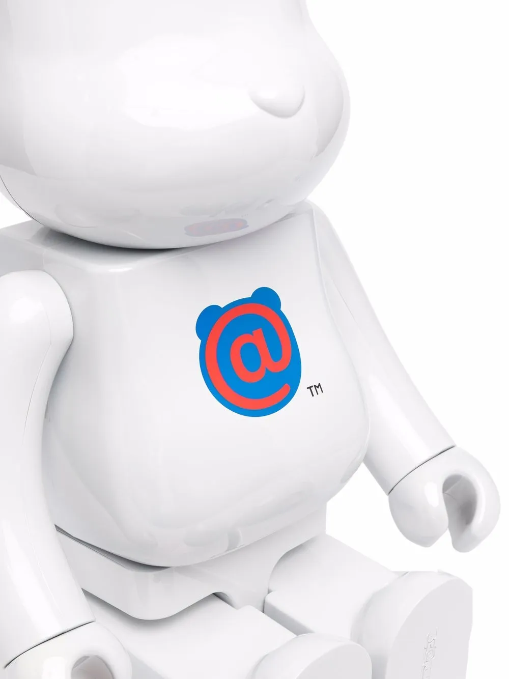 Shop Medicom Toy 1st Model Be@rbrick 1000% Figure In White