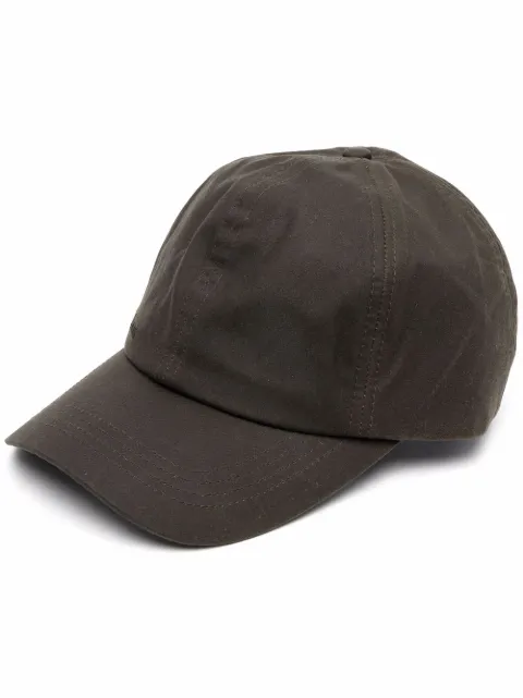 Barbour embroided-logo cotton cap