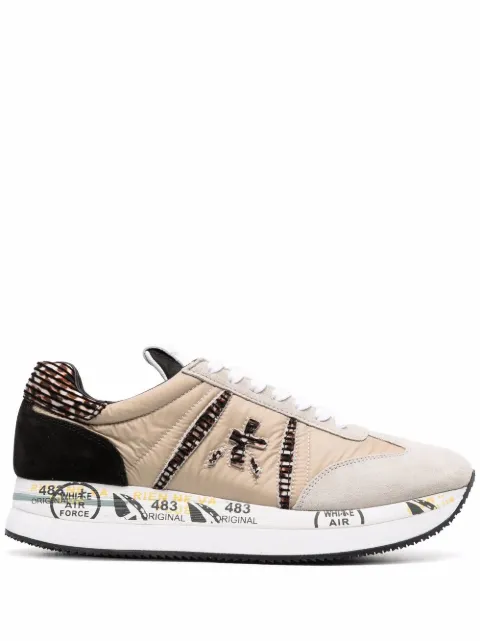 Premiata Conny panelled sneakers
