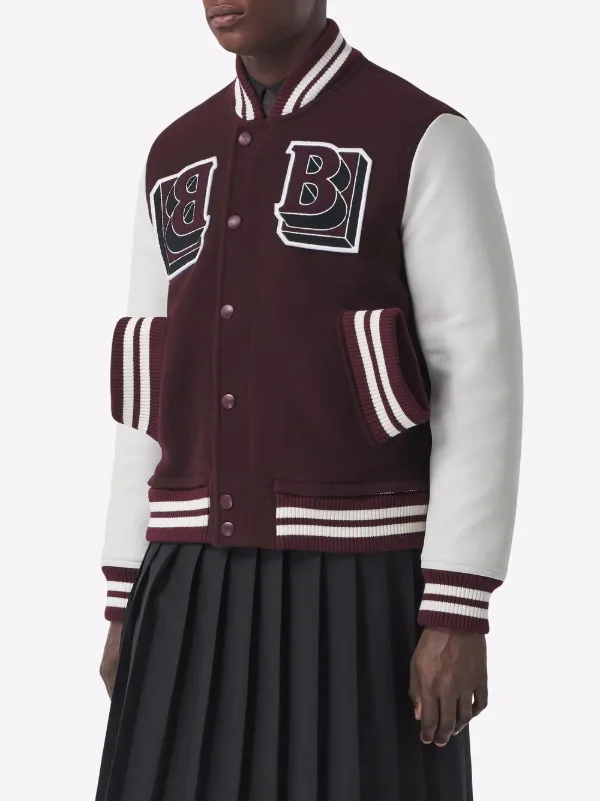 burberry varsity jacket