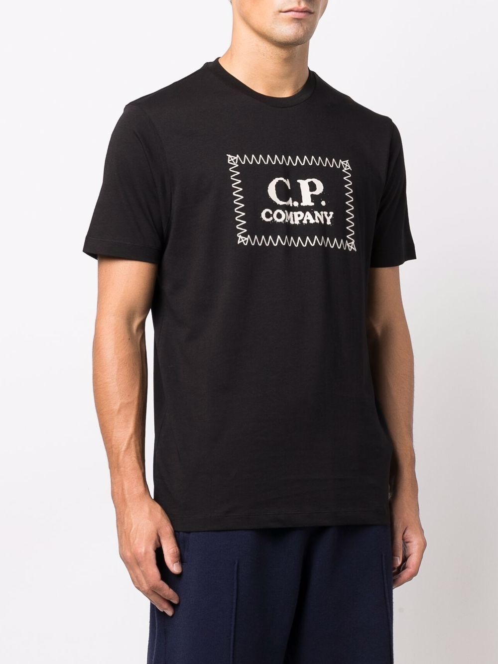 фото C.p. company logo-print t-shirt