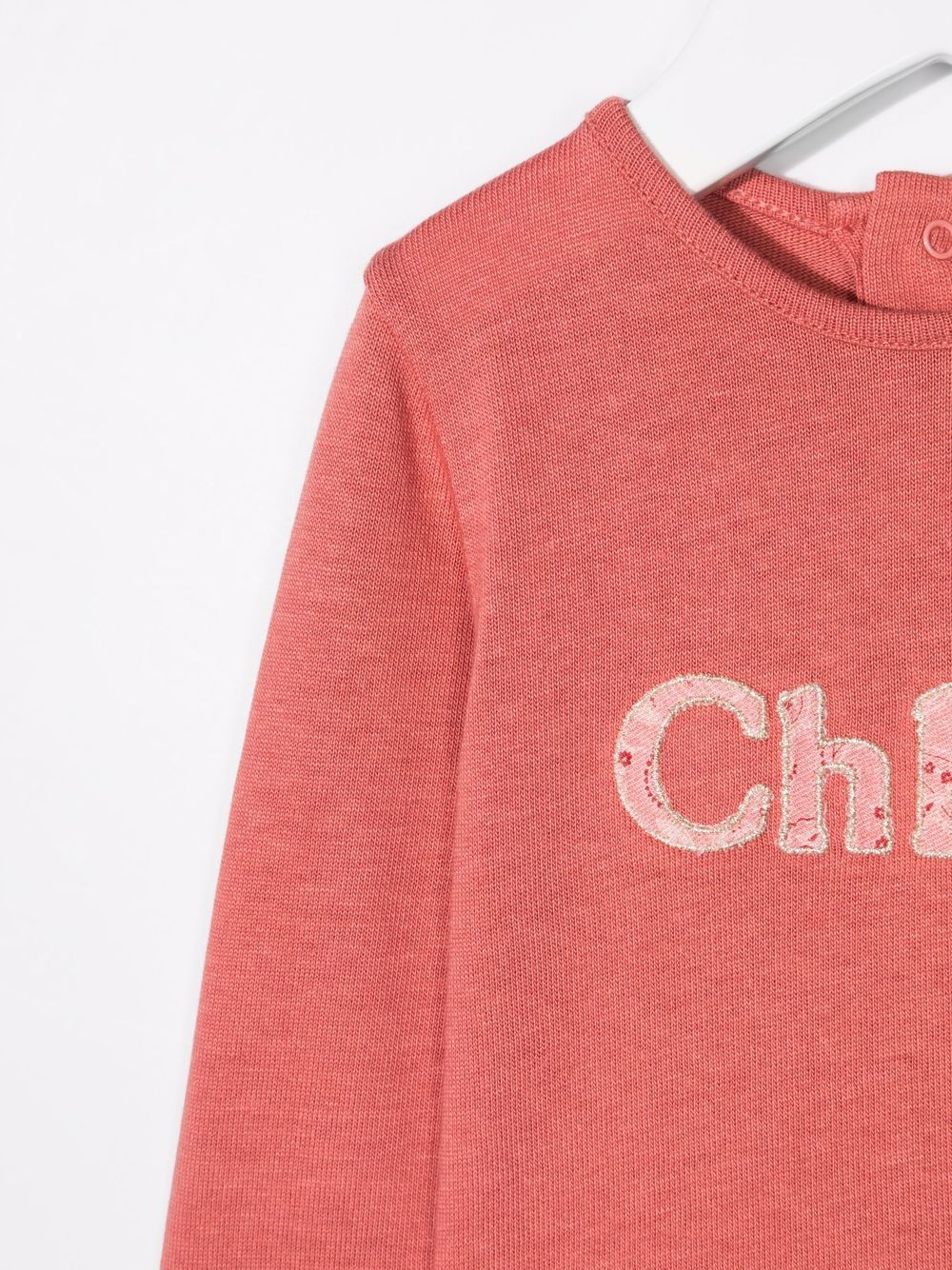 фото Chloé kids толстовка с логотипом