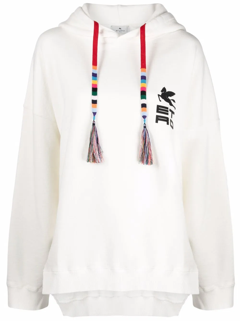 

ETRO hoodie con logo estampado - Blanco