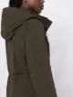 Woolrich drawstring-waist hooded coat