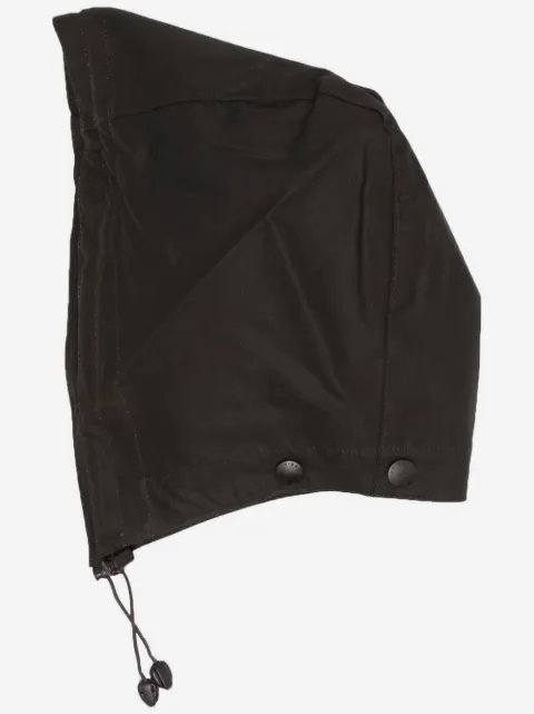 Barbour waxed cotton hood