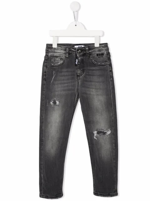 MSGM Kids skinny-cut jeans