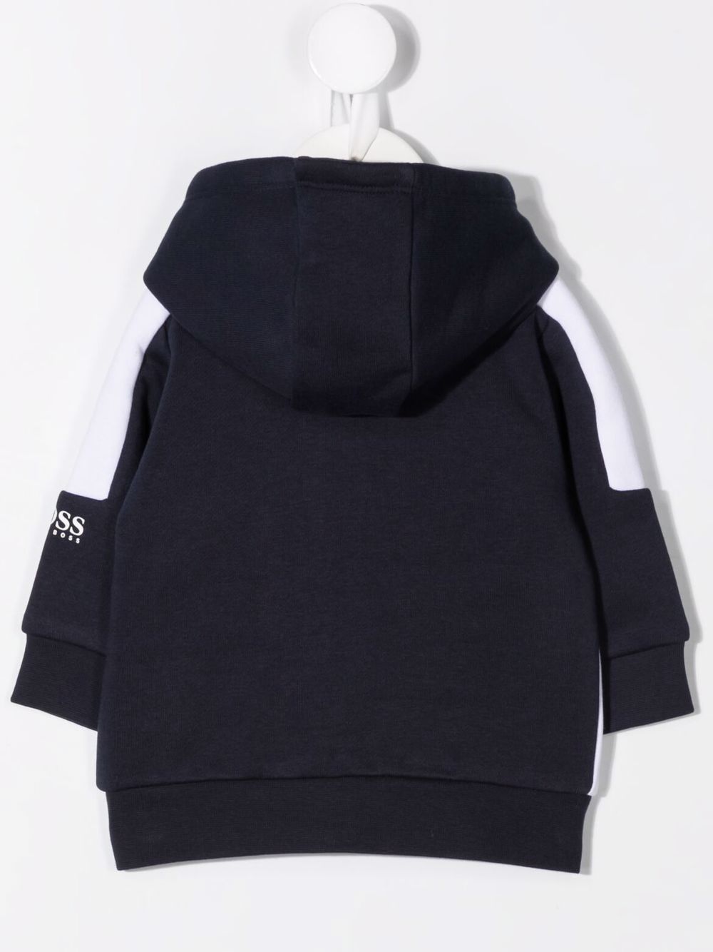 фото Boss kidswear colour-block zip-front hoodie