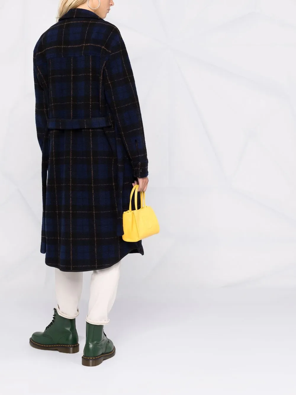 Tartan-Check Coat