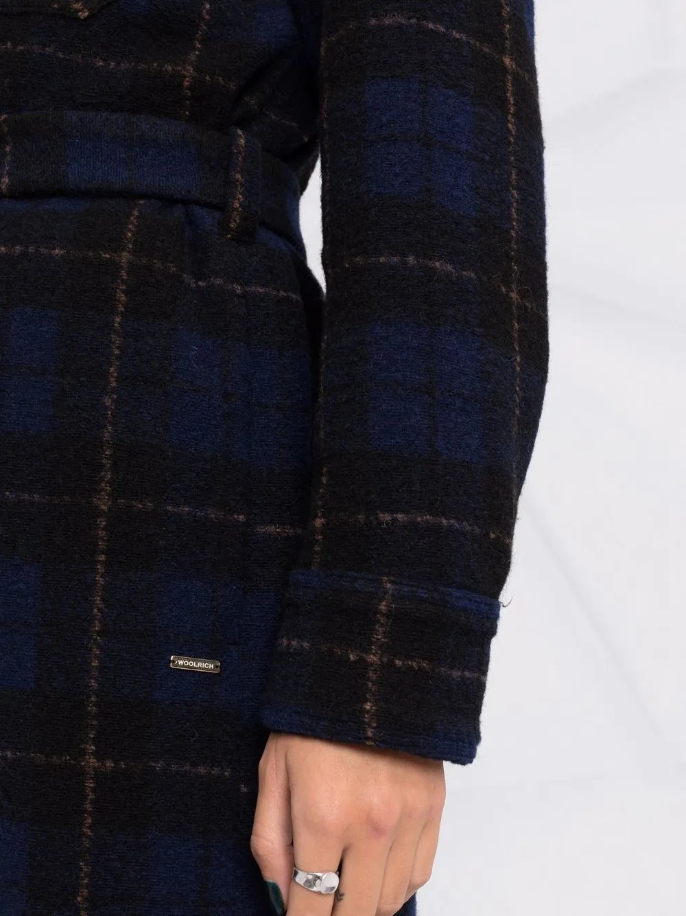 Tartan-Check Coat