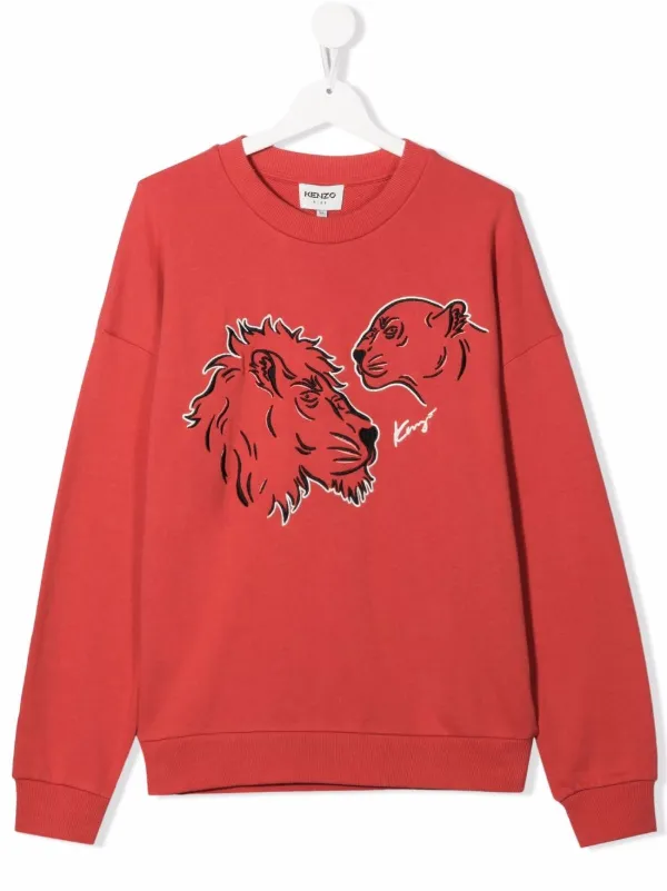 sudadera kenzo leon