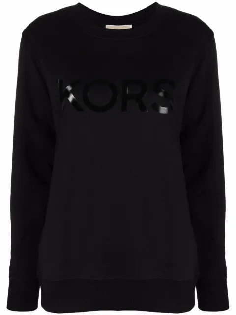Michael Kors logo-print crew neck sweatshirt