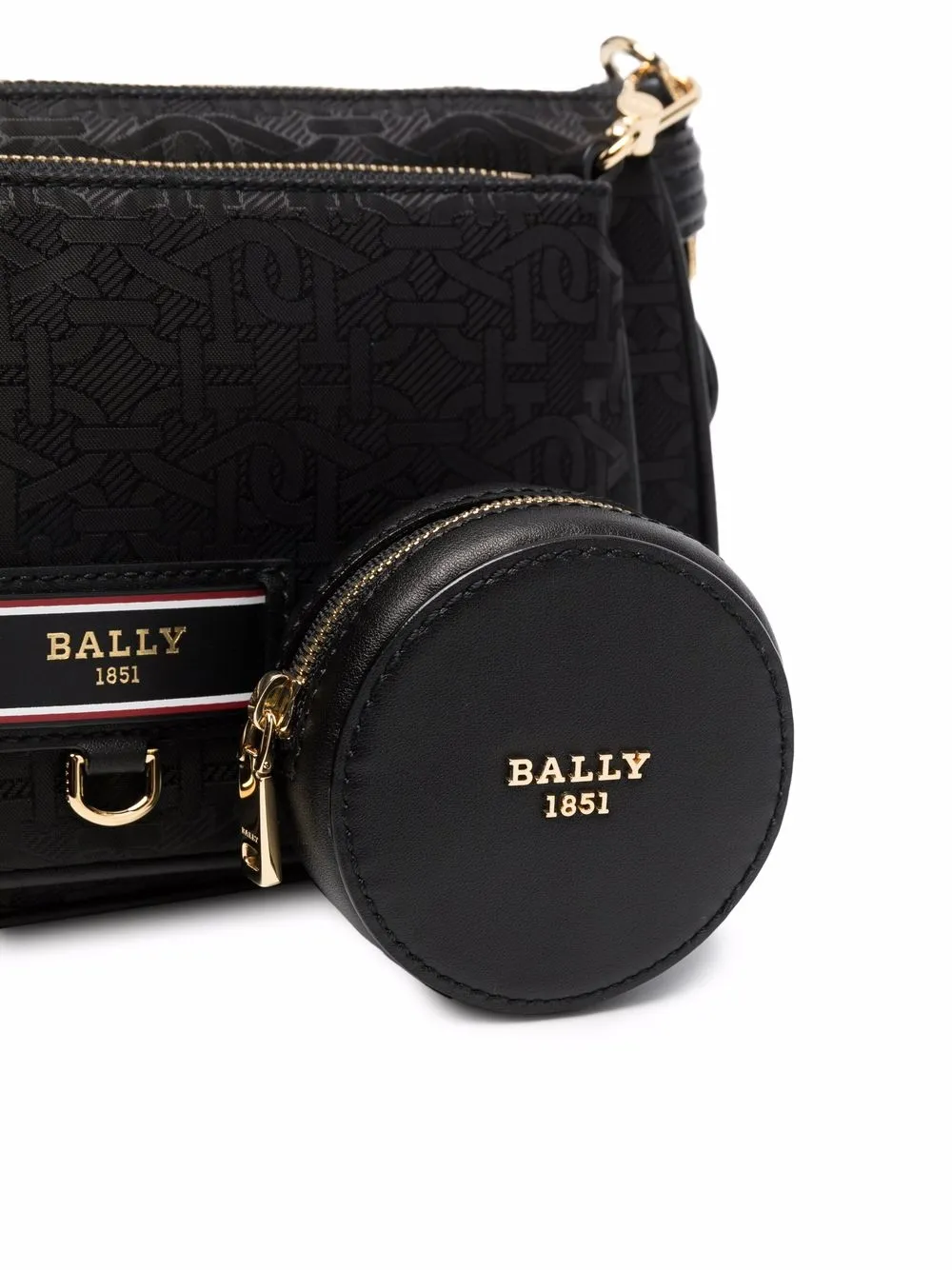 фото Bally сумка через плечо elenia среднего размера