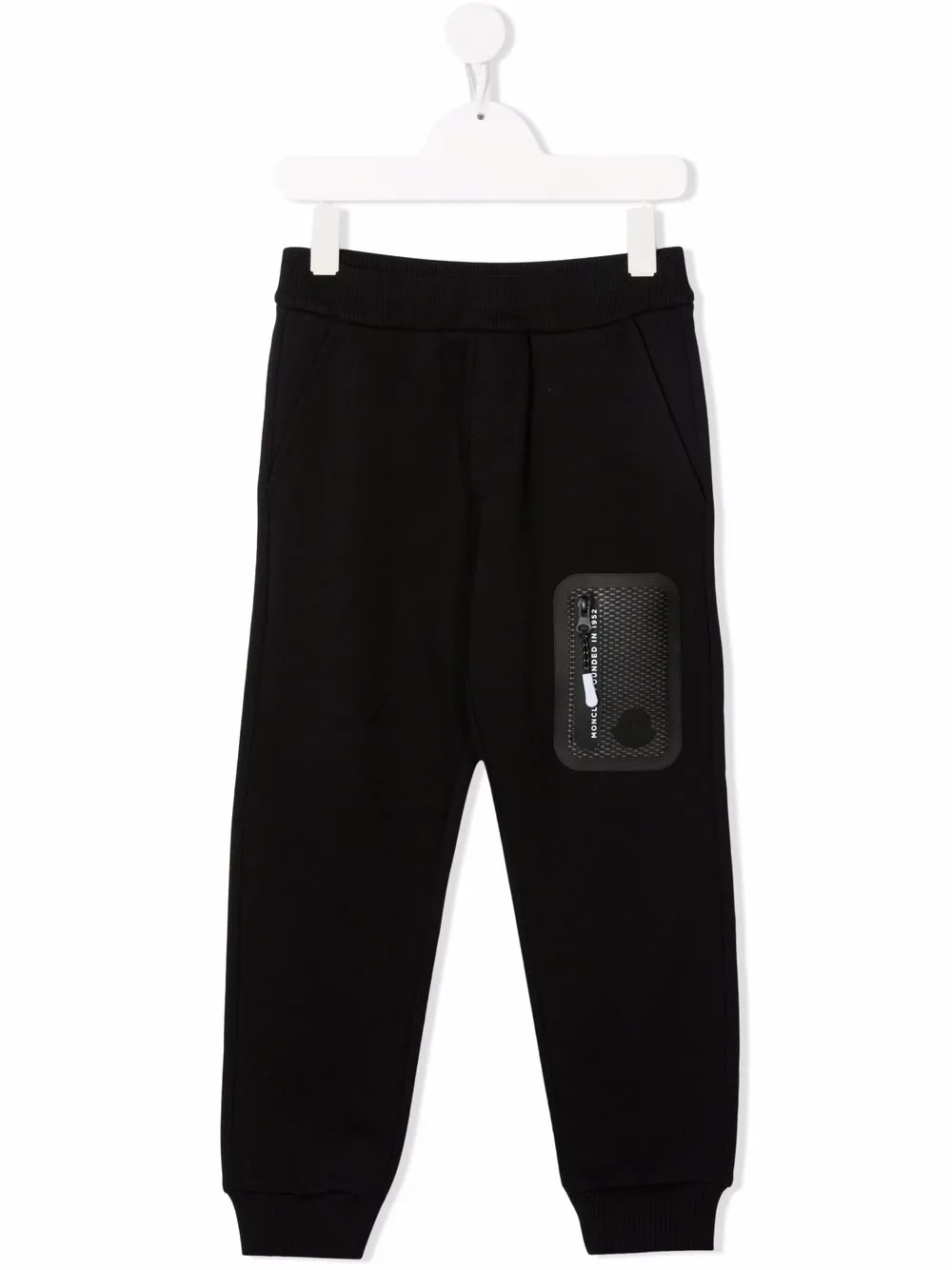 

Moncler Enfant zip pocket track pants - Black