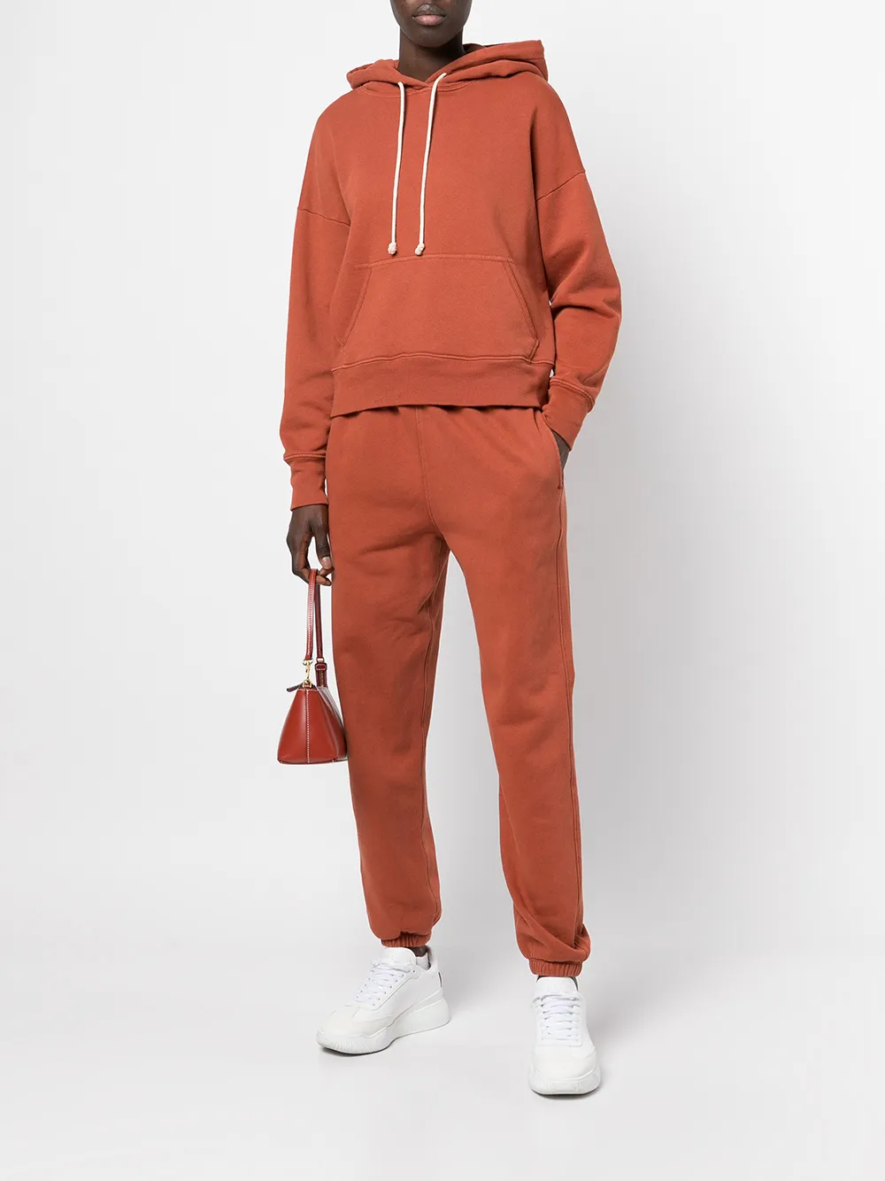 RE/DONE Trainingsbroek met toelopende pijpen - Oranje