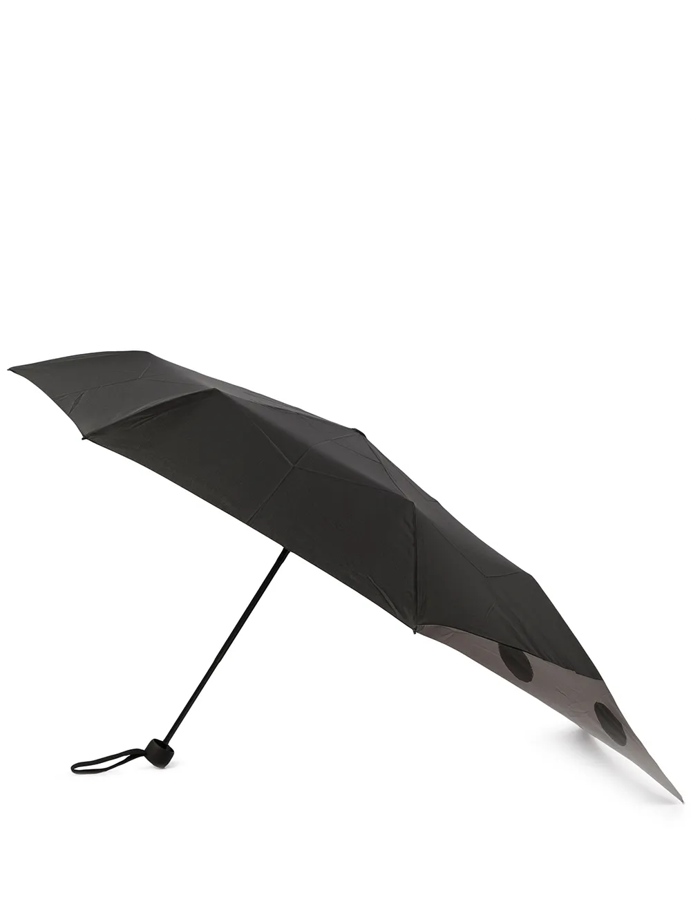 

Y's polka dot panelled umbrella - Blue