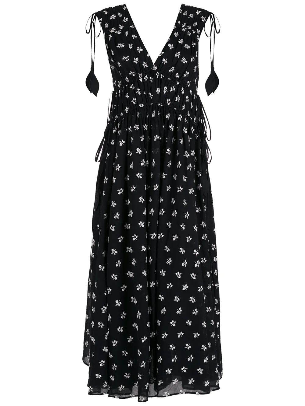 Tory Burch Jurk met bloemenprint Zwart