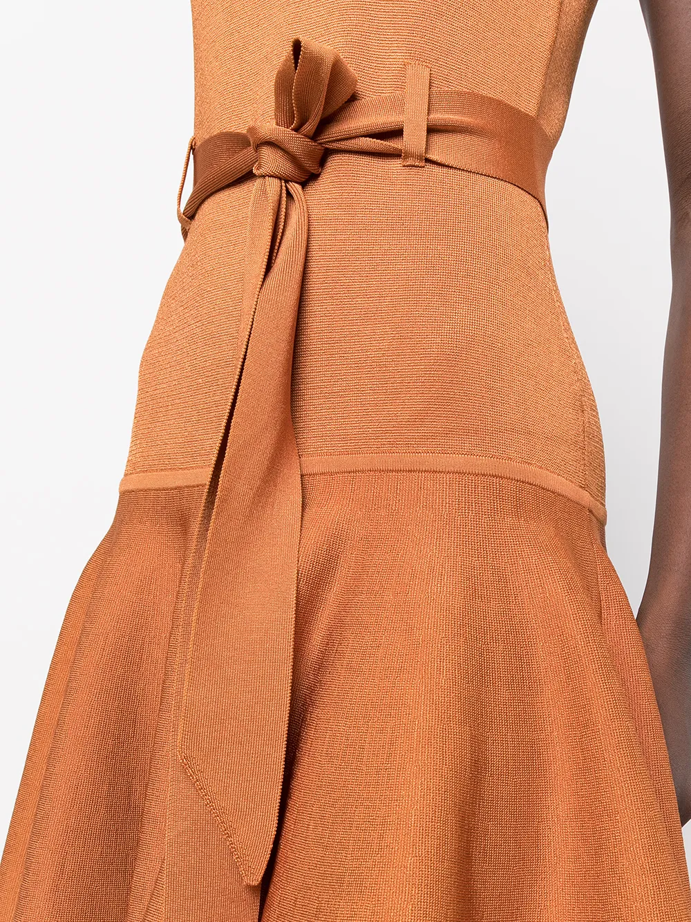 фото Zimmermann платье мини с v-образным вырезом