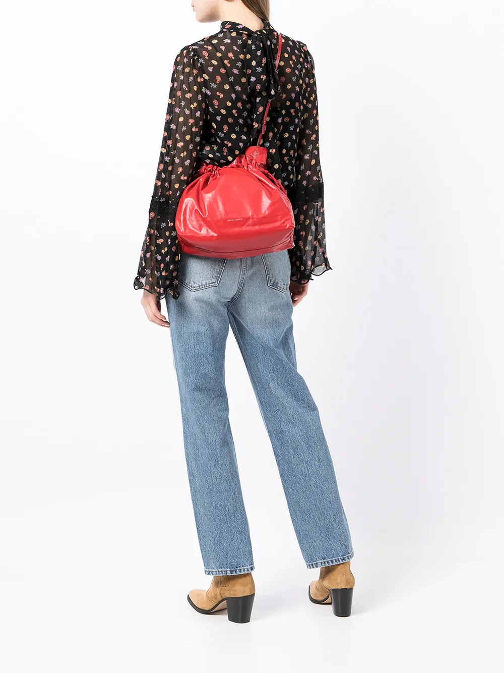 фото Isabel marant étoile сумка-ведро ailey