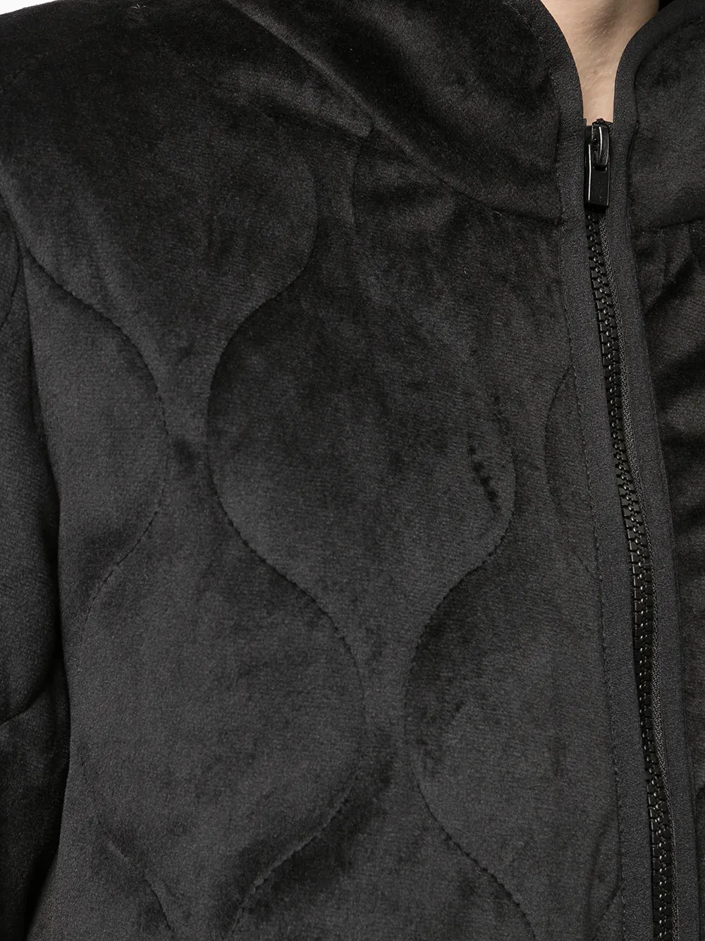 фото Unreal fur стеганое пальто moon shadow