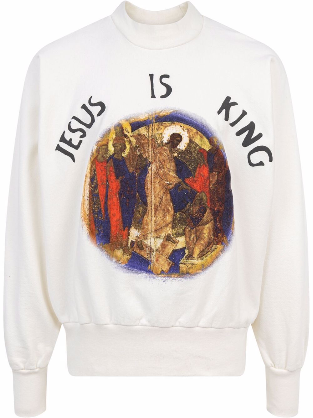 

Kanye West painting crew-neck II sweatshirt - White