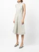 Giorgio Armani sleeveless flared-skirt midi dress