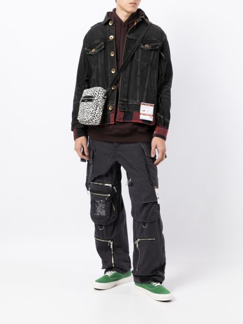 Maison Mihara Yasuhiro Distressed Cargo Trousers - Farfetch