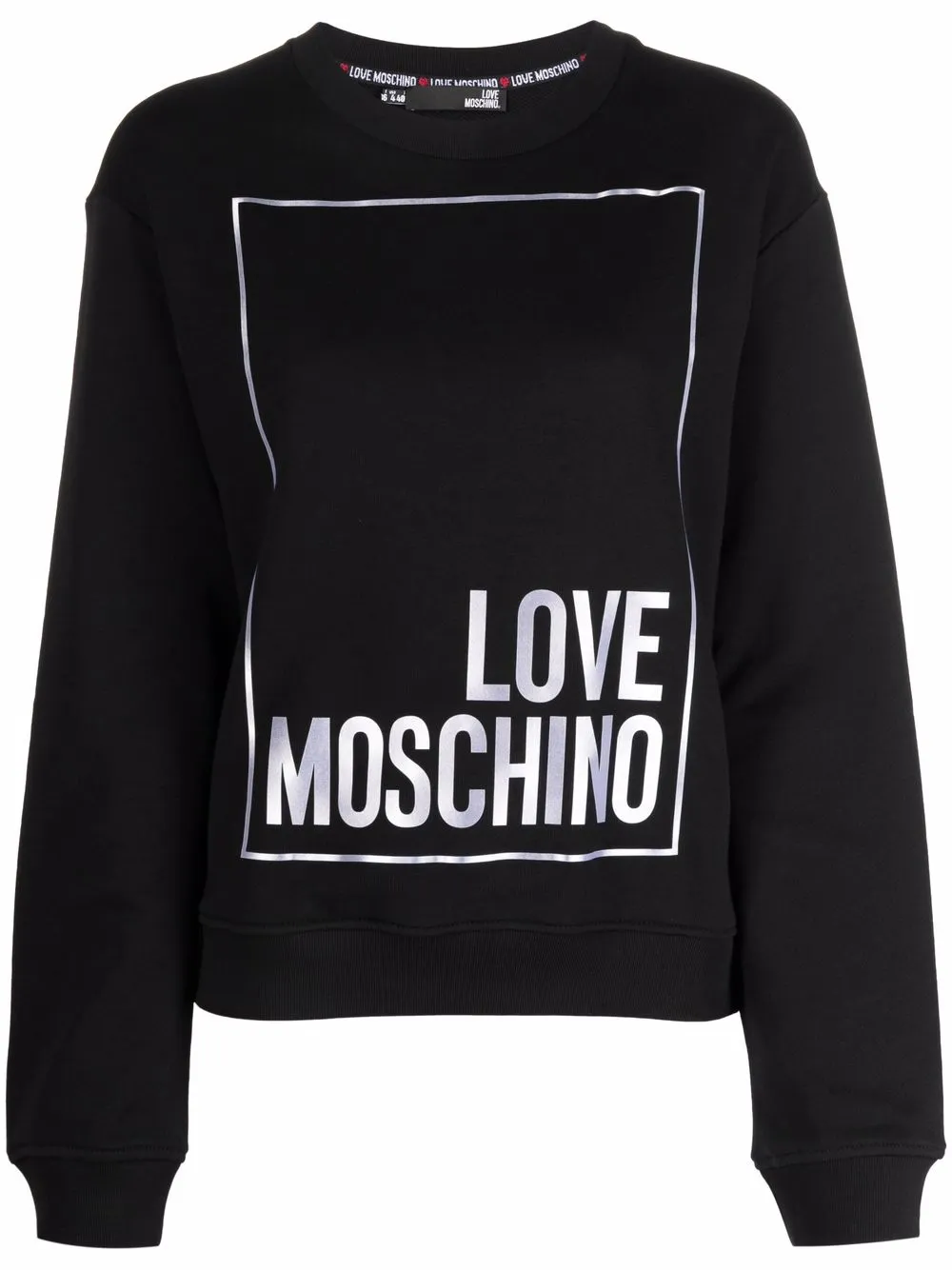 фото Love moschino толстовка с логотипом