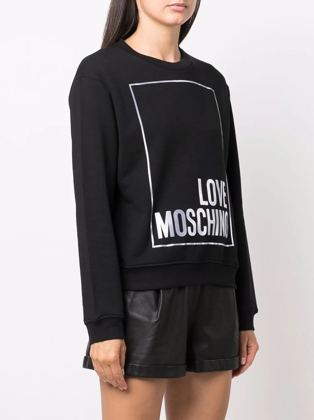 фото Love moschino толстовка с логотипом