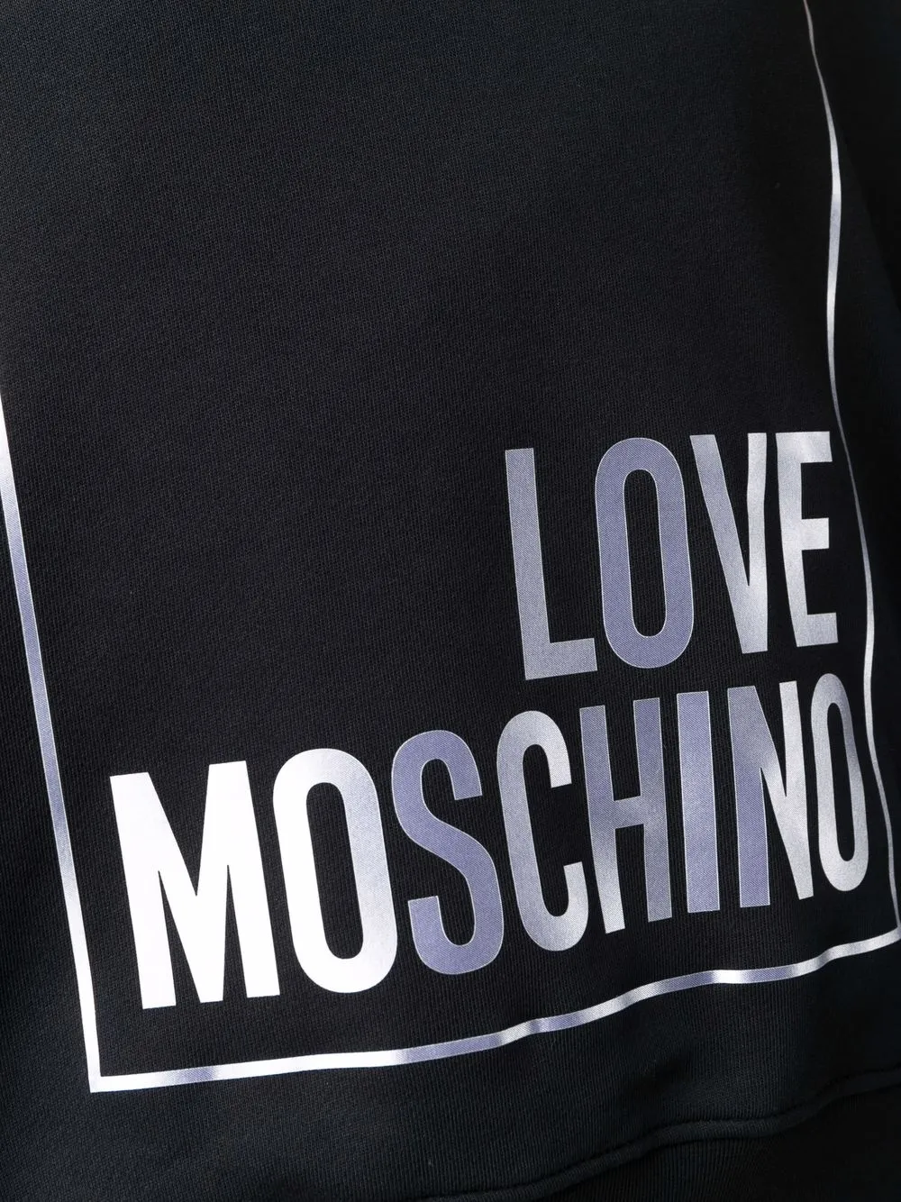 фото Love moschino толстовка с логотипом