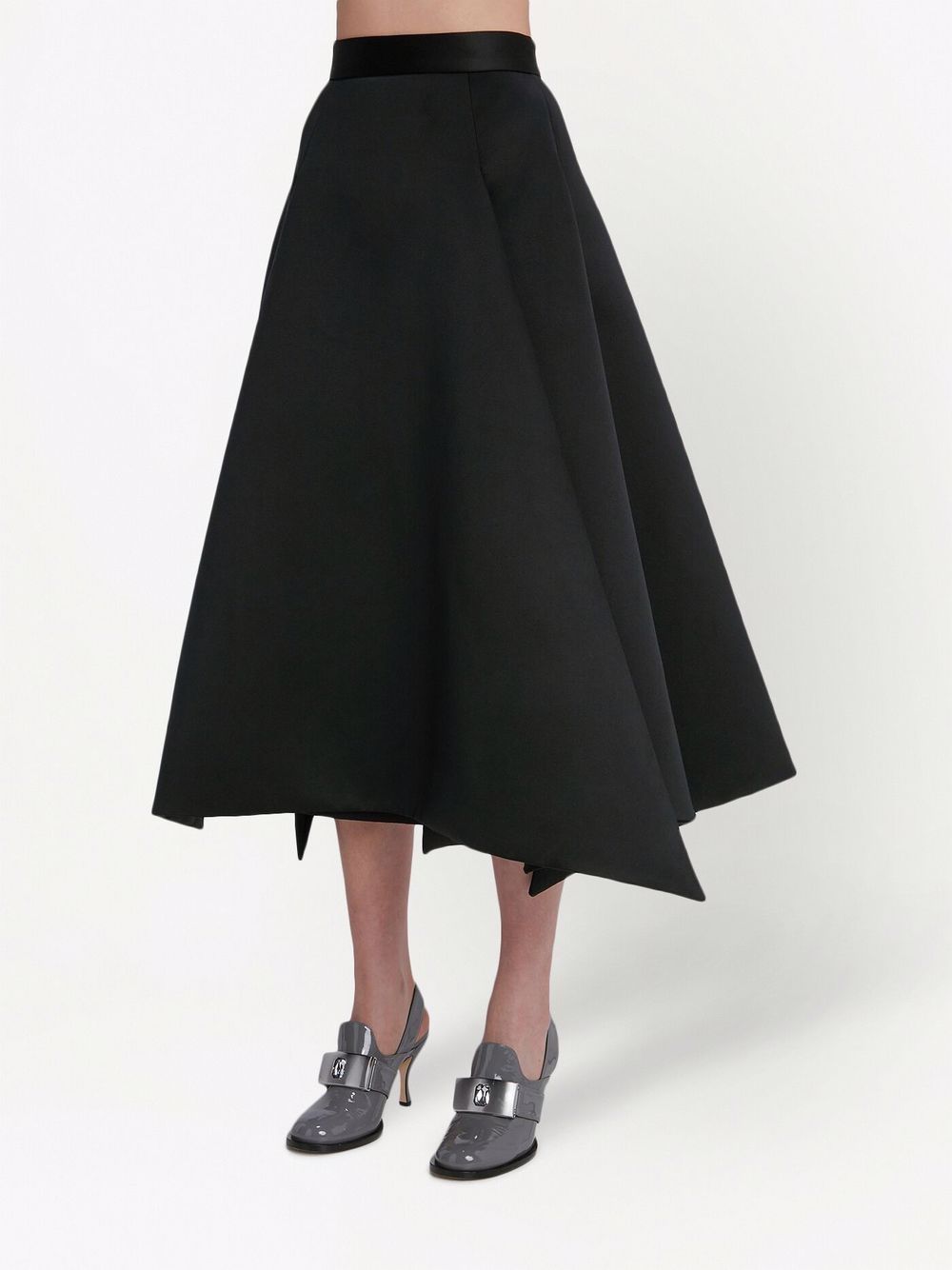 фото Christopher kane satin triangle skirt