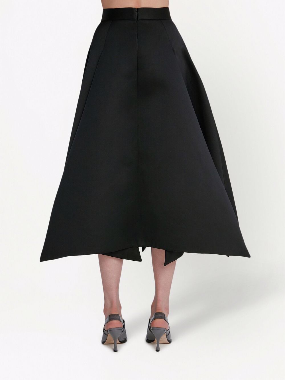 фото Christopher kane satin triangle skirt