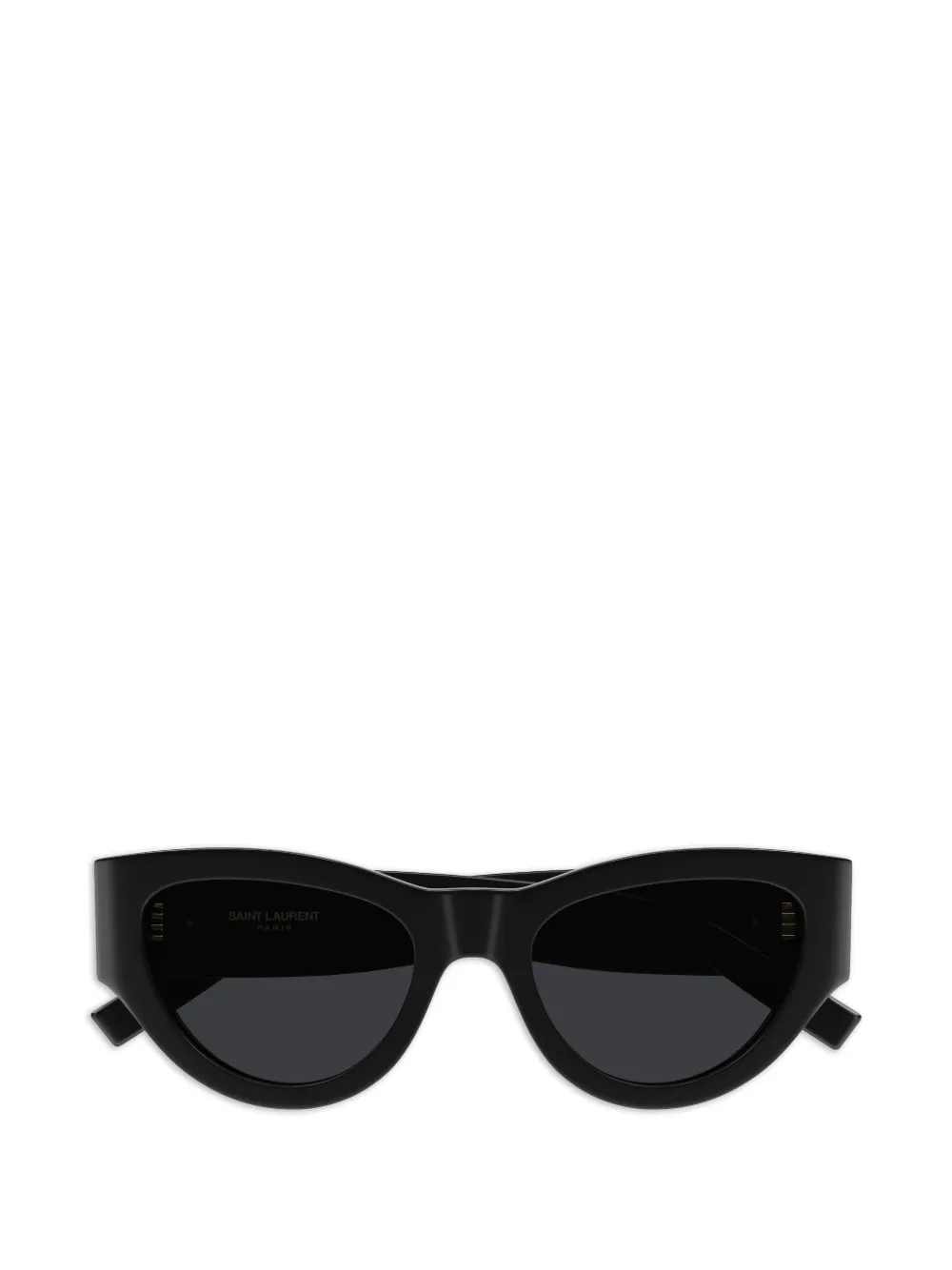 oval-frame sunglasses