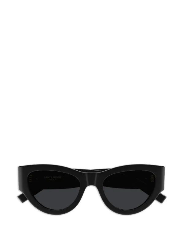 Saint Laurent Eyewear Óculos De Sol SL M94 | Preto | FARFETCH BR