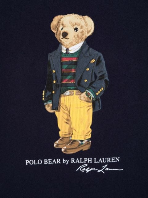 Ralph Lauren Kids Polo Bear Cotton T-Shirt - Farfetch