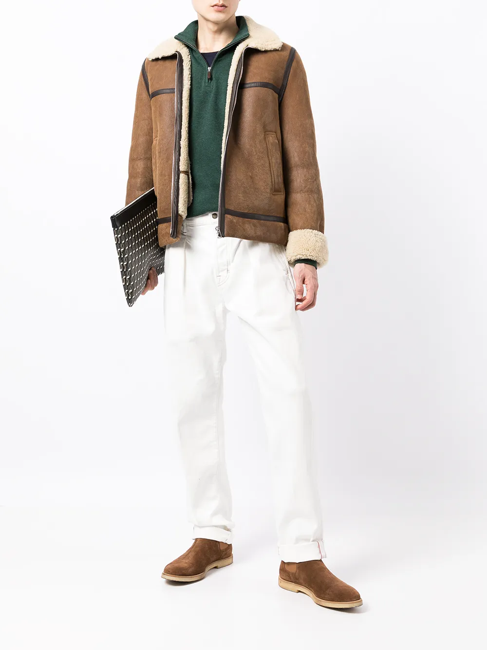 Polo Ralph Lauren Trui met rits - Groen