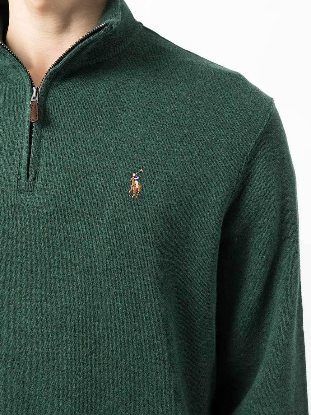 Polo Ralph Lauren Trui met rits Groen