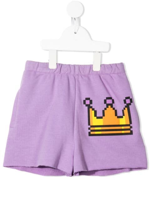 Natasha Zinko Kids pixel crown shorts