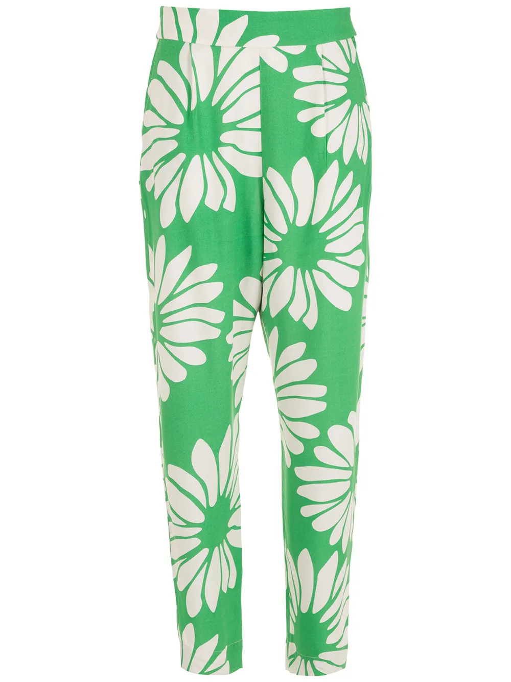 

Osklen floral-print flared trousers - Green