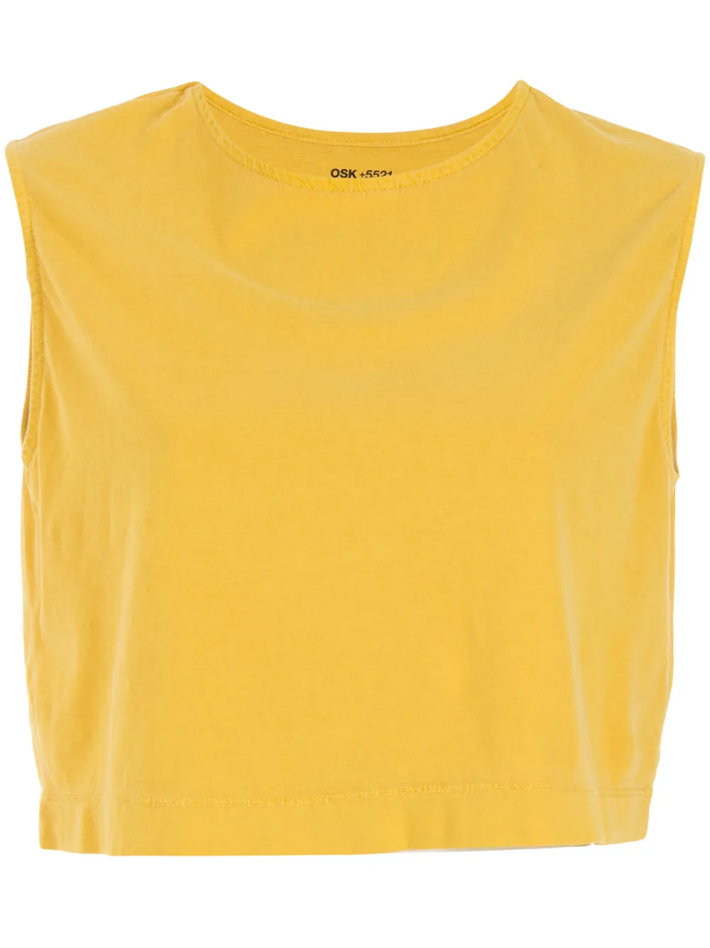 

Osklen top con cuello redondo - Amarillo