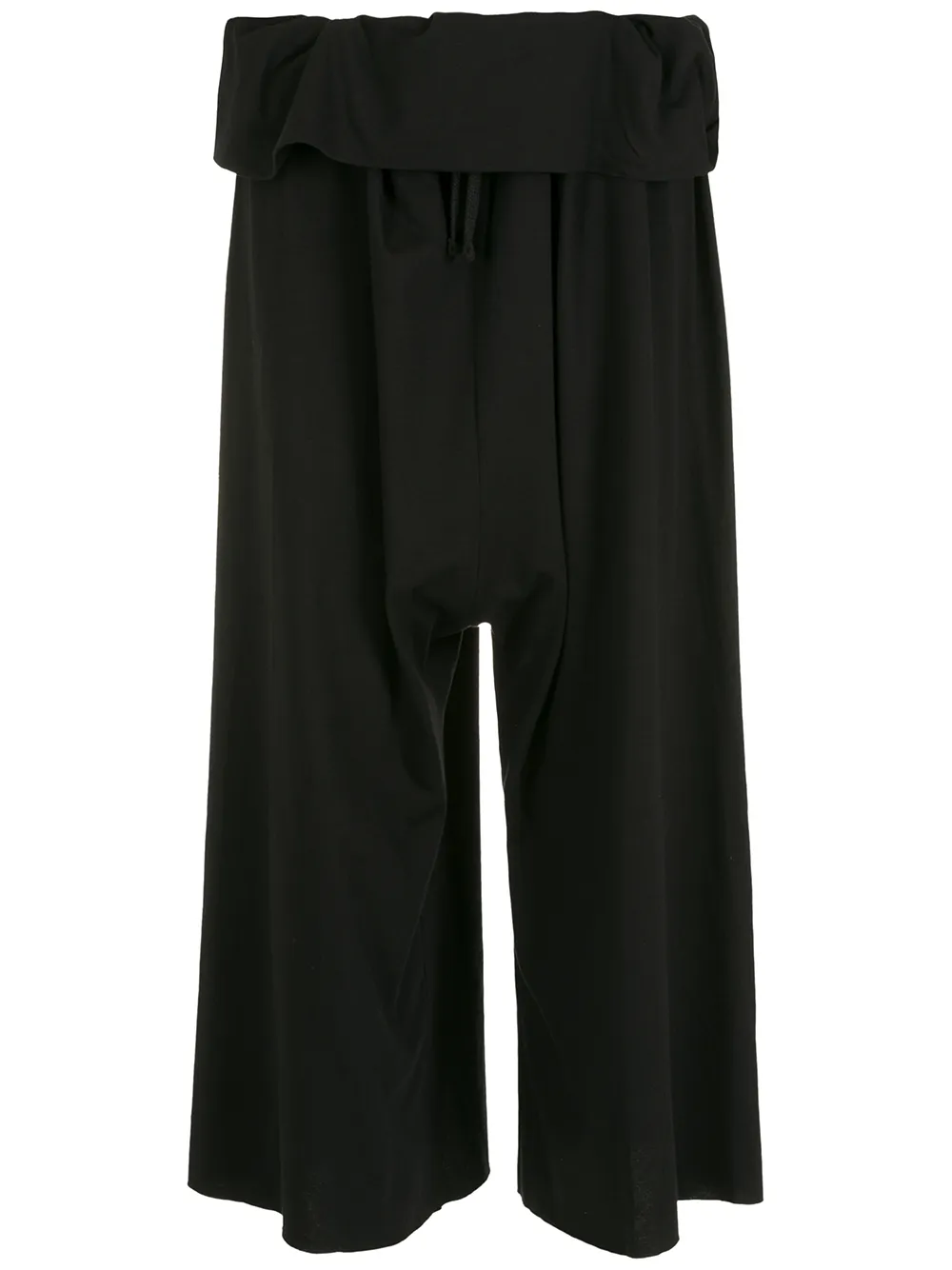 

Osklen pantalones con cintura plegable - Negro