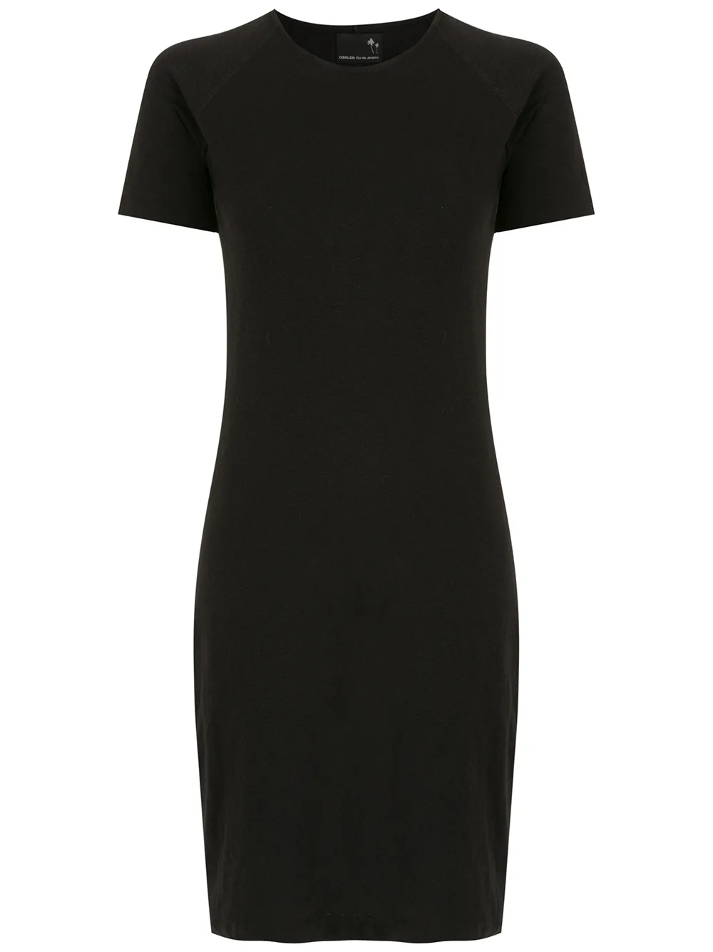 

Osklen open-back stretch-cotton dress - Black