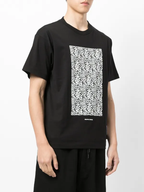 Fumito Ganryu Graphic-device short-sleeve T-shirt | Black | FARFETCH