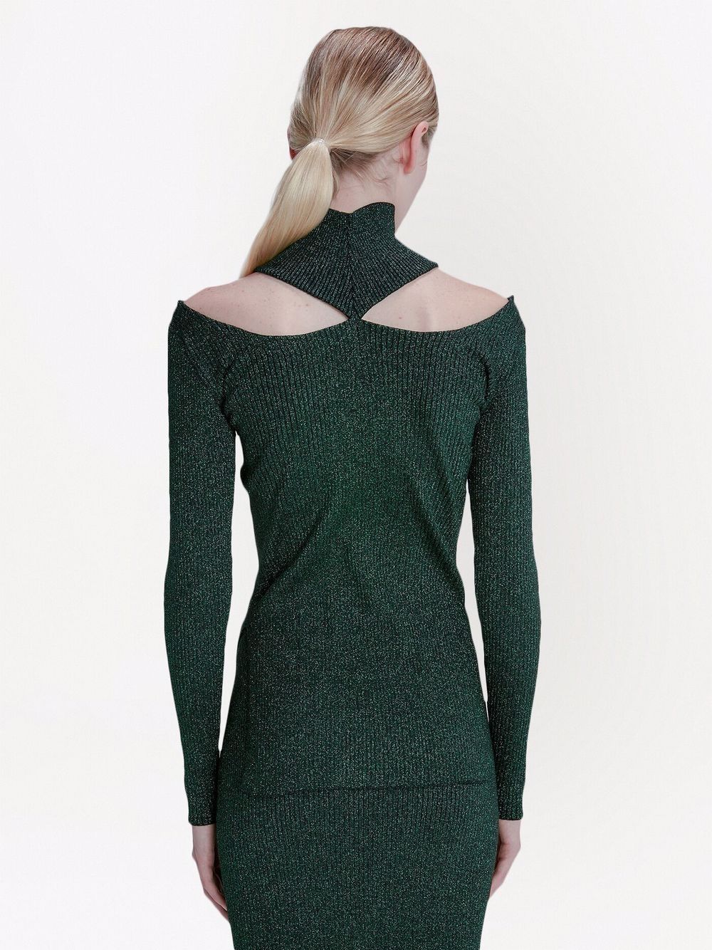 фото Christopher kane cut out shoulder sweater