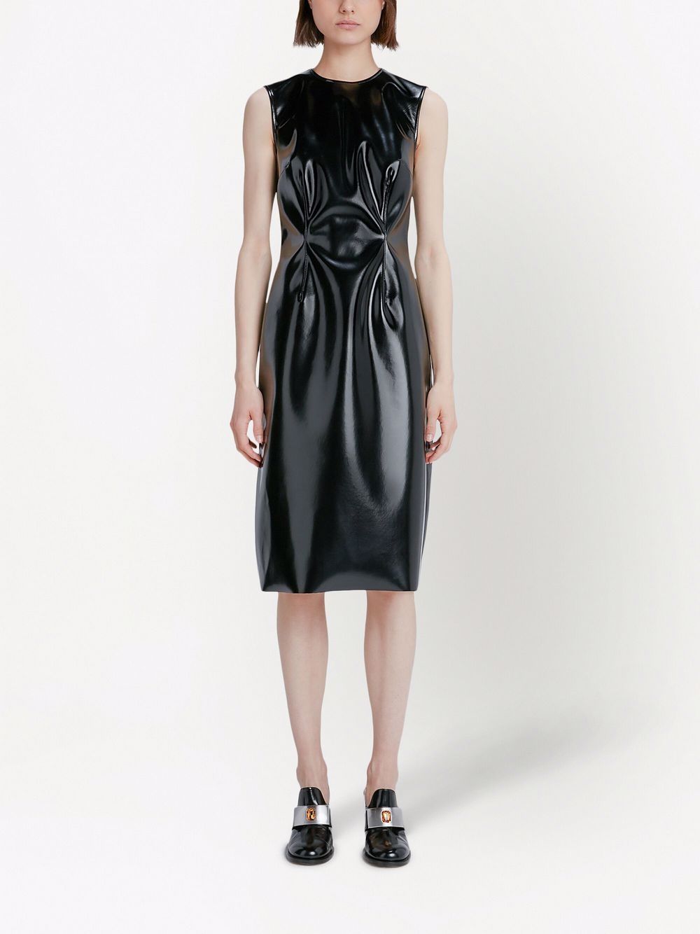 фото Christopher kane rubber midi dress