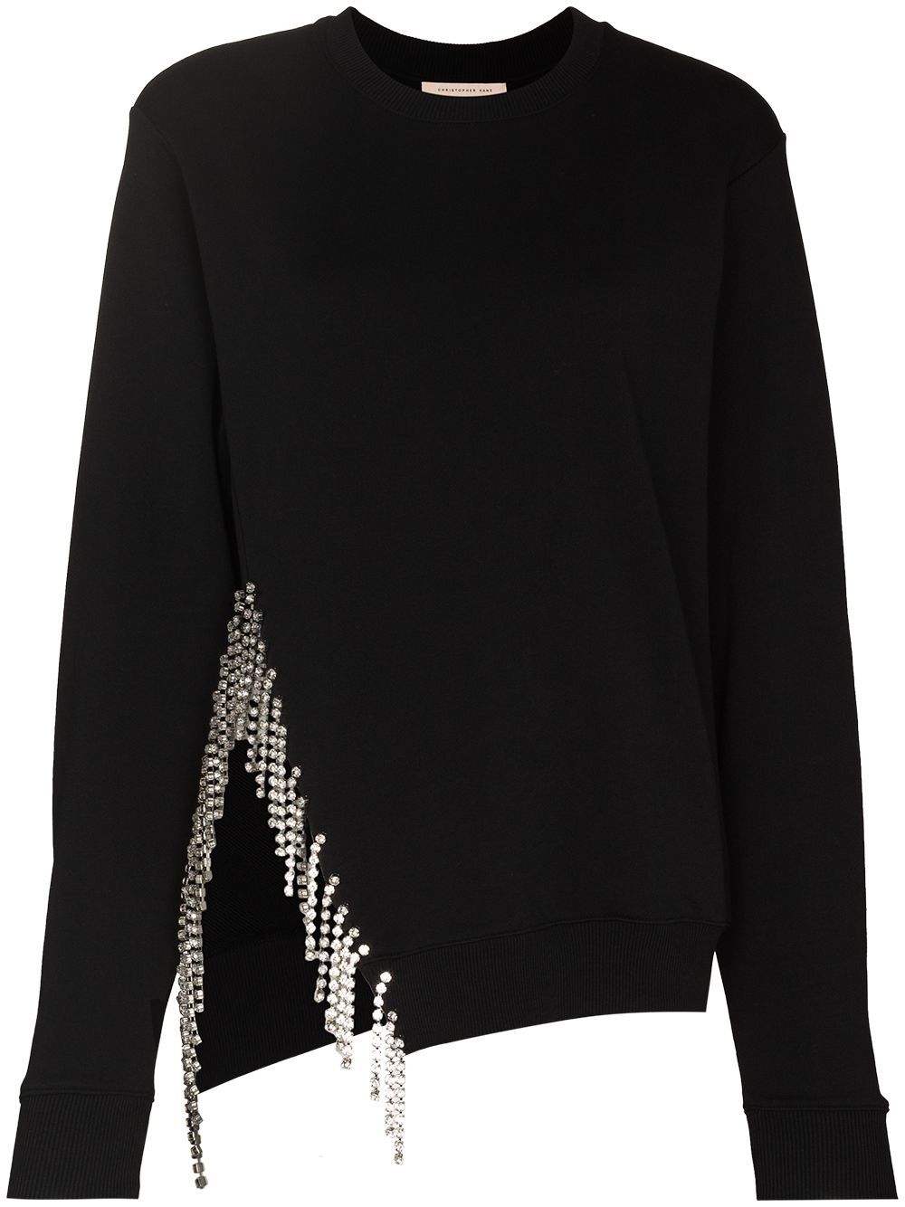 фото Christopher kane crystal cupchain sweatshirt