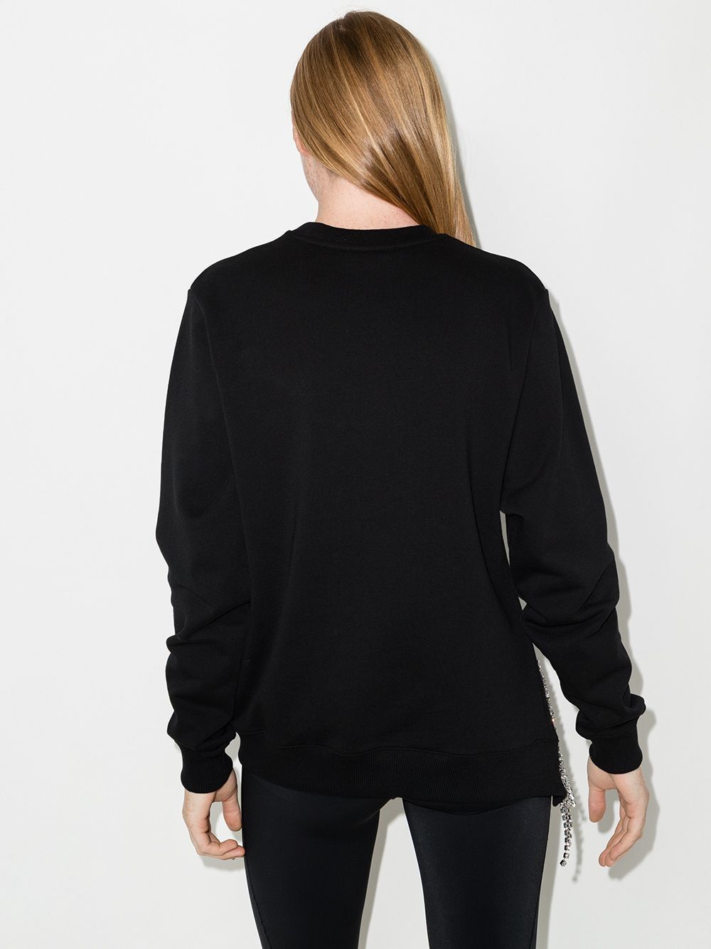 фото Christopher kane crystal cupchain sweatshirt