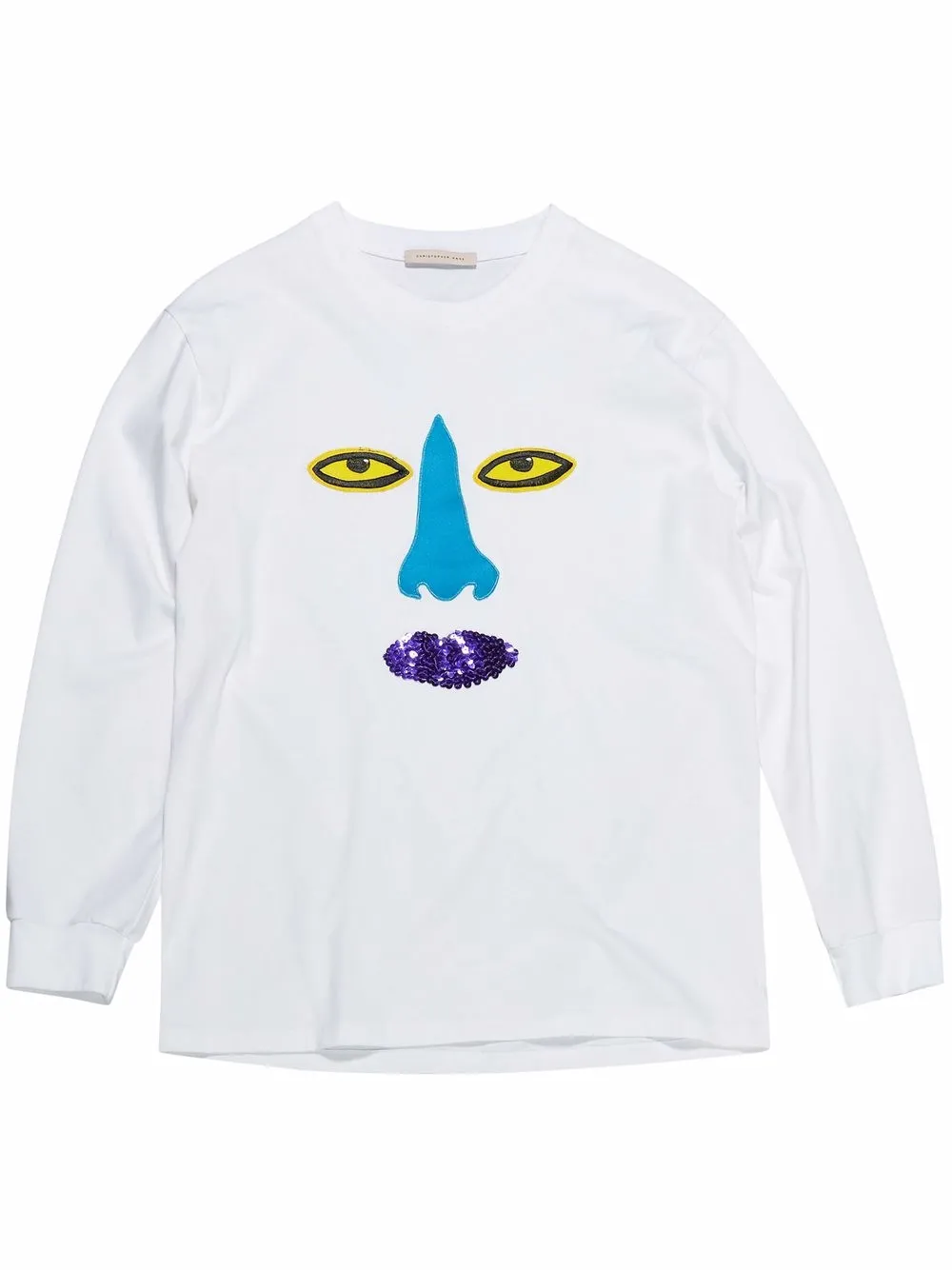 фото Christopher kane brat embroidery long sleeve tshirt